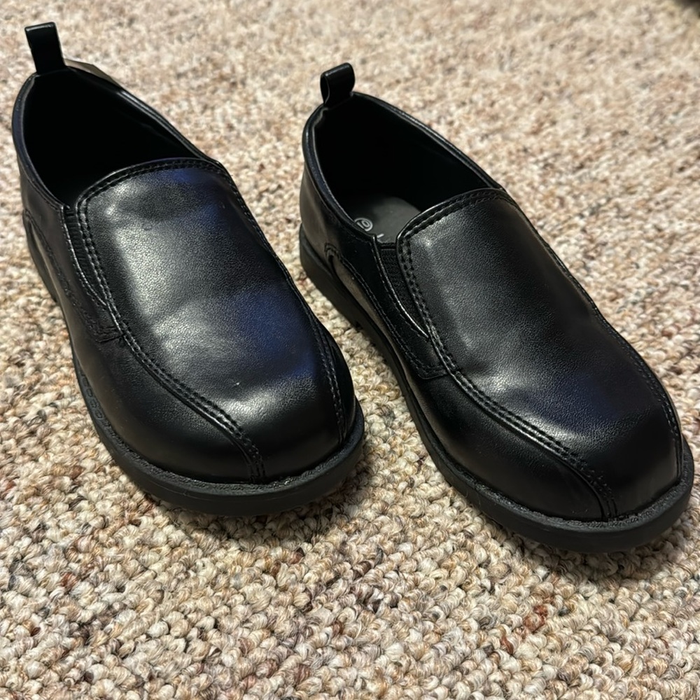Koala kids black kids loafers size 10